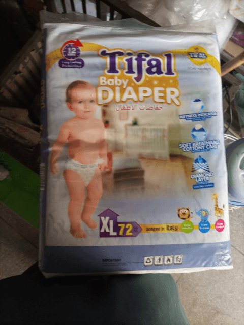 Tifal Baby Diapers XL 72 Pic Size 5