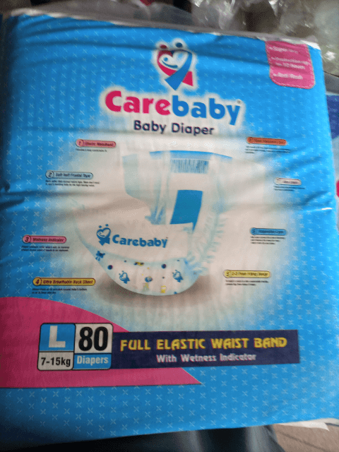 care baby diaper Large 80