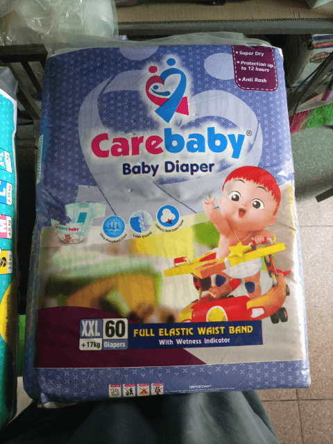 Care Baby Diapers XXL 60 Pic +17kg