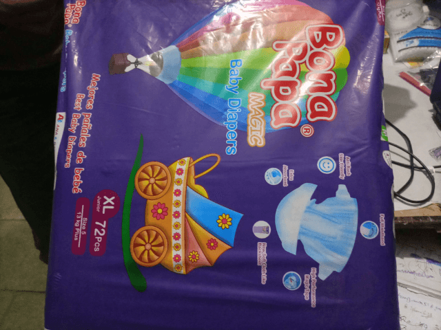 Bona Papa Magic Baby Diapers XL   72 Pcs Size 5