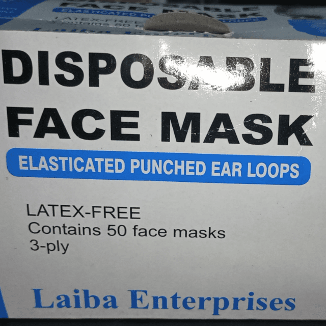 Face Mask Pack Of 50